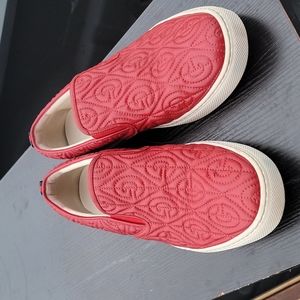 Gucci GG quilted slip-on sneakers In Red Size 12